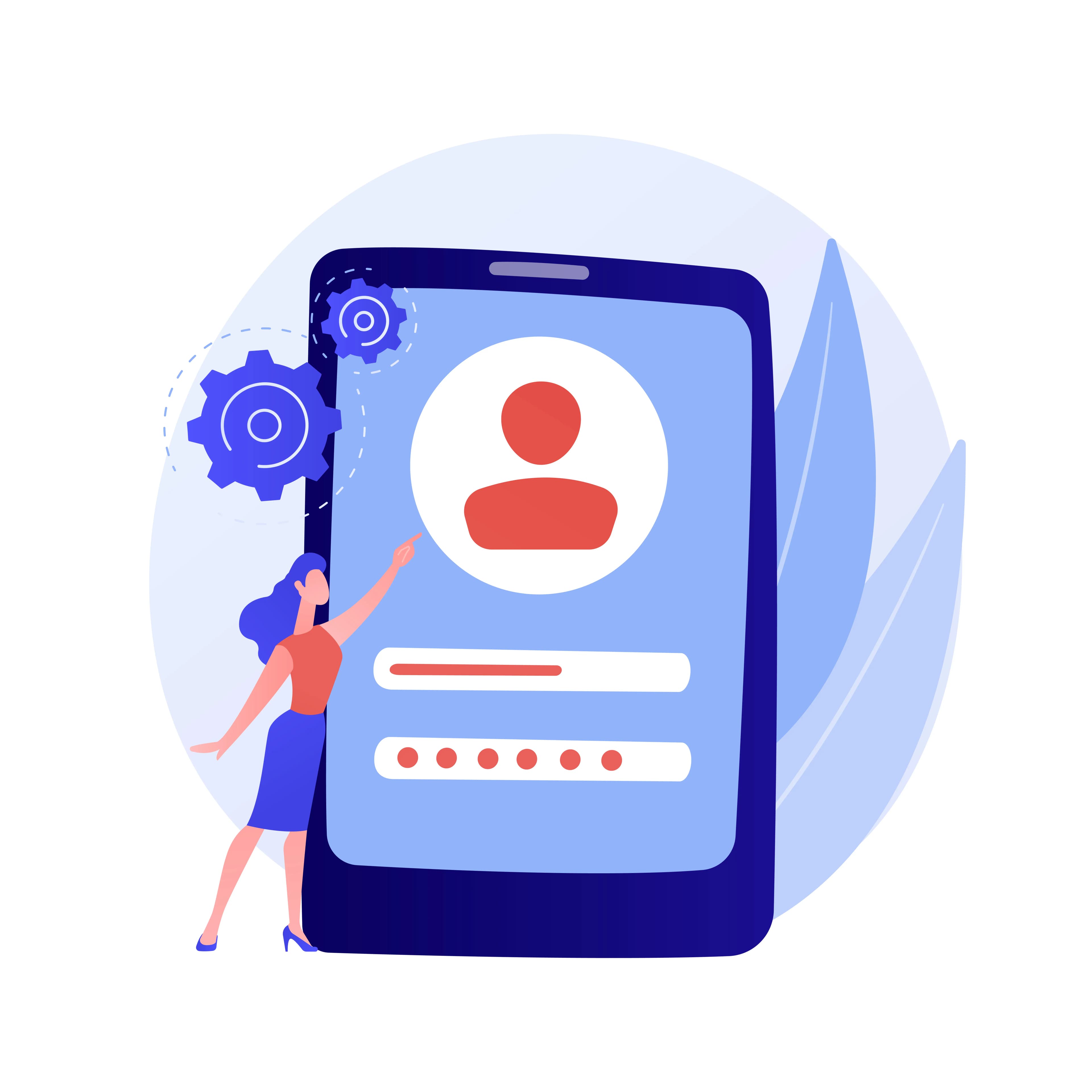 Customer Auto-Fill illustration