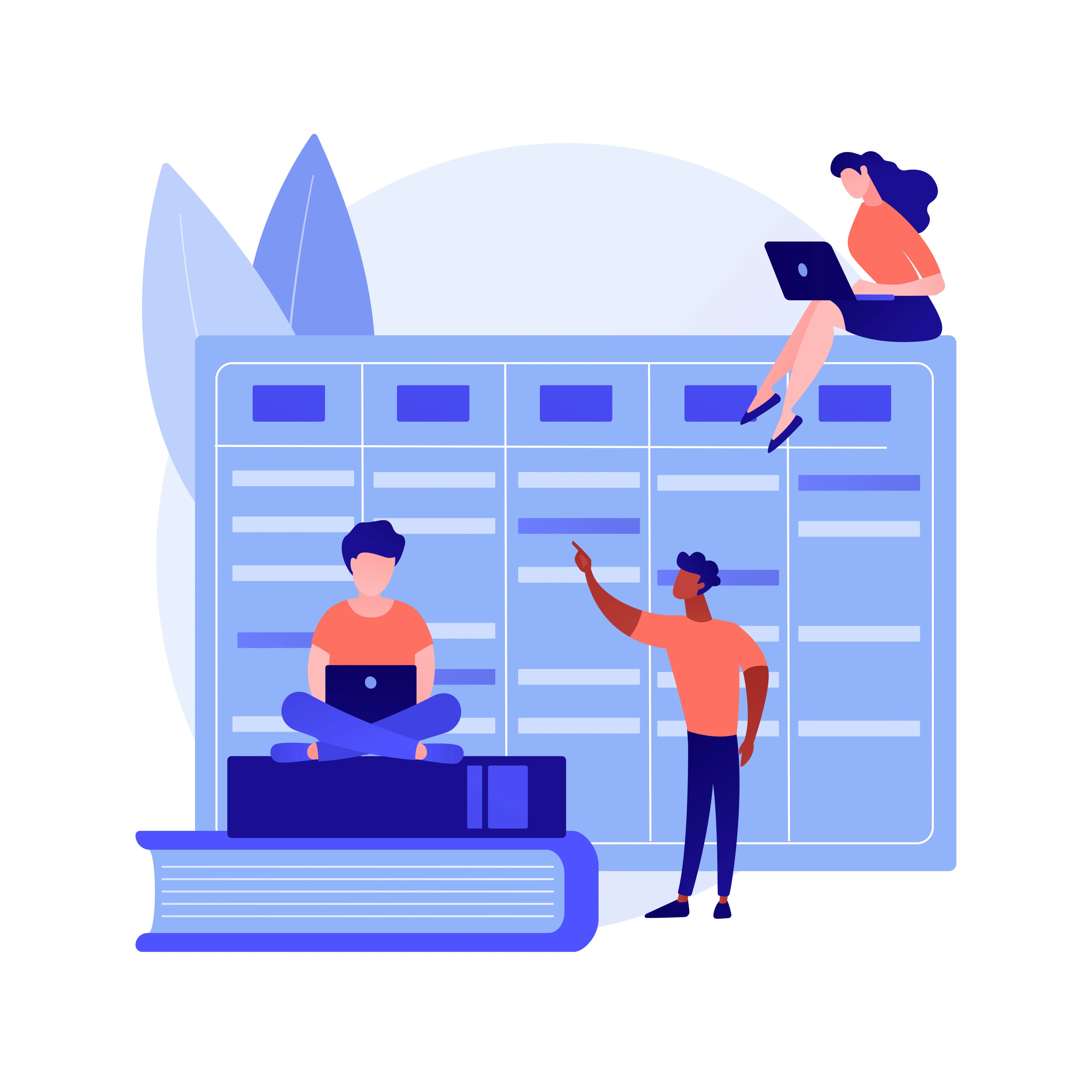Job History & Activity Logs illustration